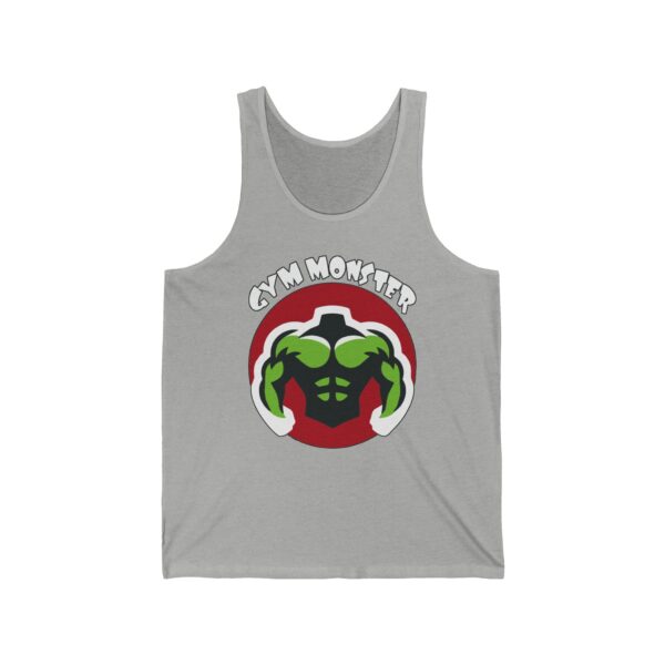 Gym Monster Unisex Jersey Tank Top - Perfect for Fitness Lovers - Image 7