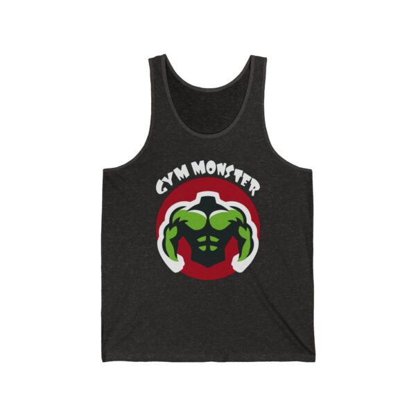 Gym Monster Unisex Jersey Tank Top - Perfect for Fitness Lovers - Image 5