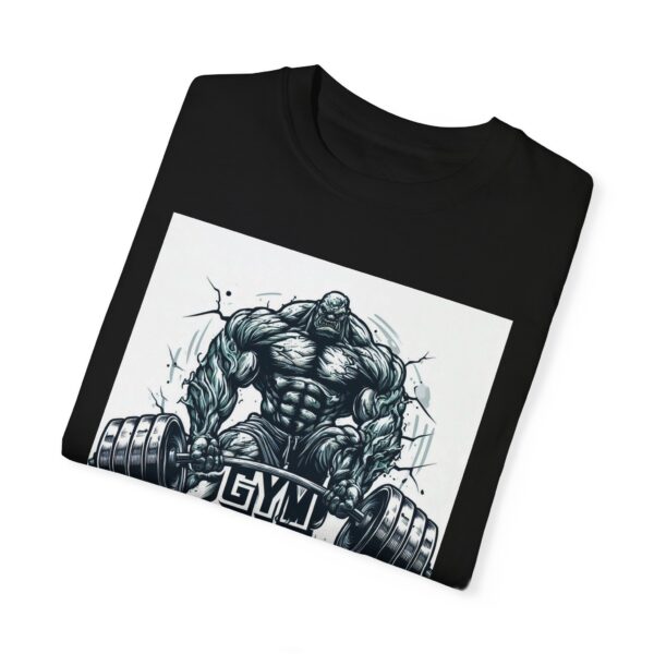 Gym Life Unisex Garment-Dyed T-Shirt - Motivational Fitness Tee - Image 7