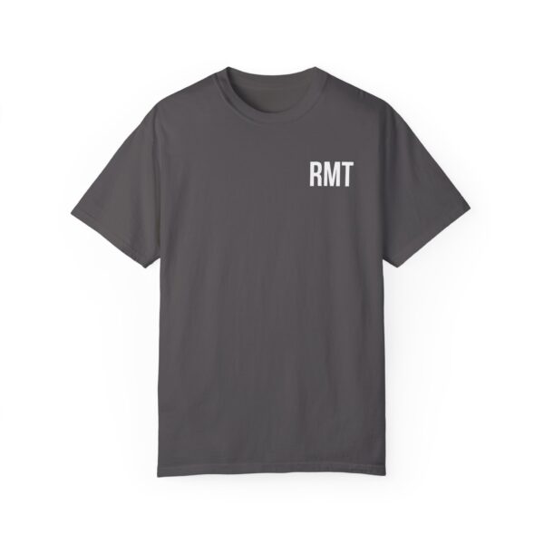 A non-customized RMT shirt (in white lettering) Unisex Garment-Dyed - Image 13