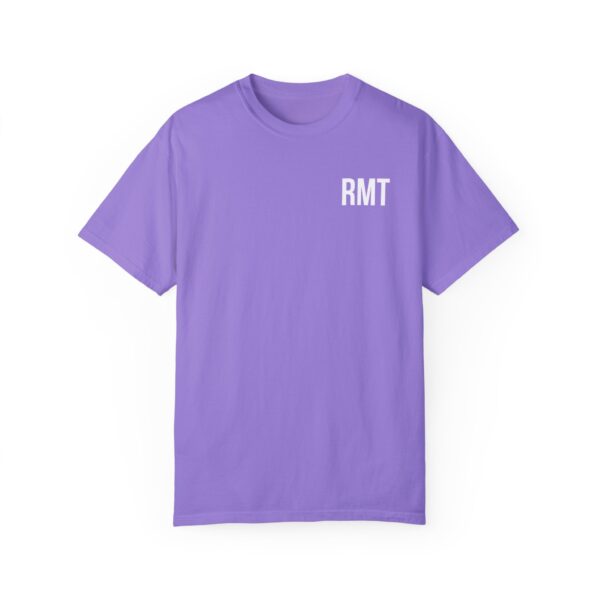 A non-customized RMT shirt (in white lettering) Unisex Garment-Dyed - Image 29