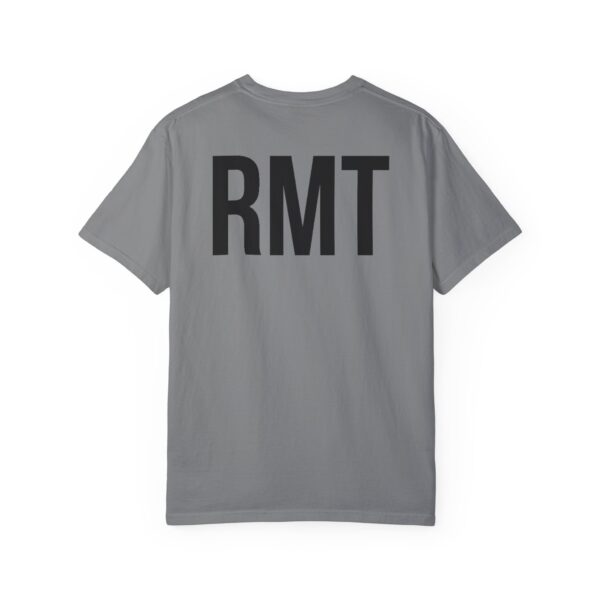 CUSTOM RMT HAMILTON (in black lettering) Unisex Garment-Dyed  Massage Tee - Image 6