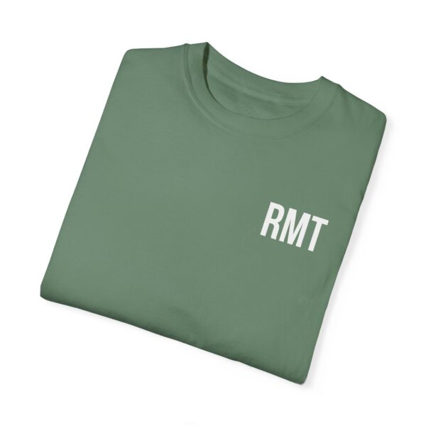A non-customized RMT shirt (in white lettering) Unisex Garment-Dyed - Image 23