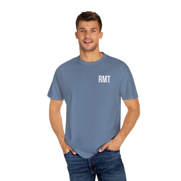 A non-customized RMT shirt (in white lettering) Unisex Garment-Dyed - Image 28