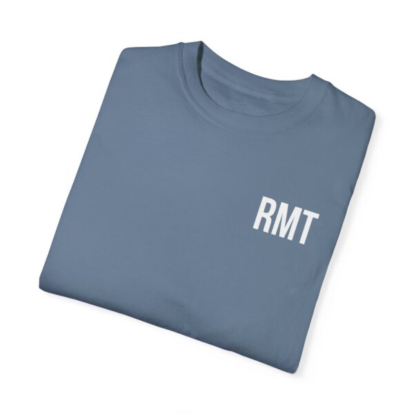 A non-customized RMT shirt (in white lettering) Unisex Garment-Dyed - Image 27