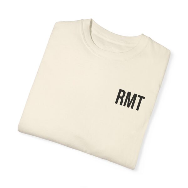 A non-customized RMT Shirt (in black lettering) Unisex Garment-Dyed - Image 11