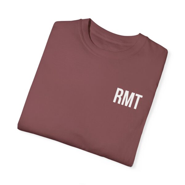 A non-customized RMT shirt (in white lettering) Unisex Garment-Dyed - Image 19