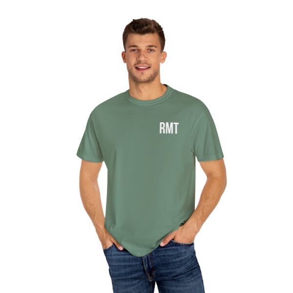 A non-customized RMT shirt (in white lettering) Unisex Garment-Dyed - Image 24